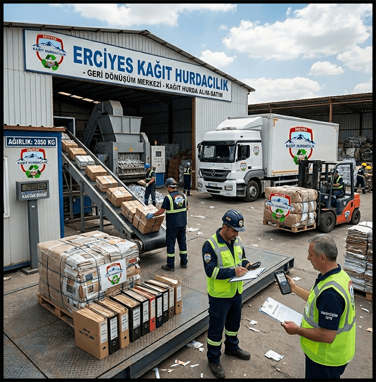 Kayseri İmhalık Arşiv Evrakı Alımı